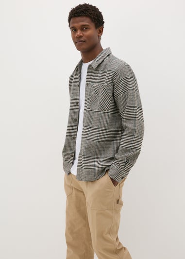 Grey Check Smart Shacket