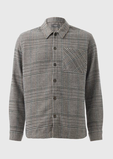 Grey Check Smart Shacket