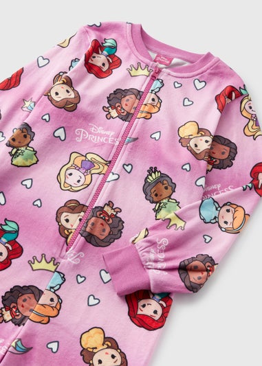 Disney Kids Pink Princess Ombre Onesie (1-7yrs)