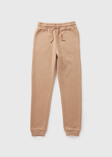 Boys Tan Jogging Bottoms (7-15yrs)