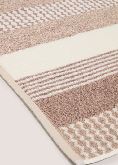 Beige Stripe Towel