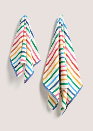 Rainbow Stripe Towel