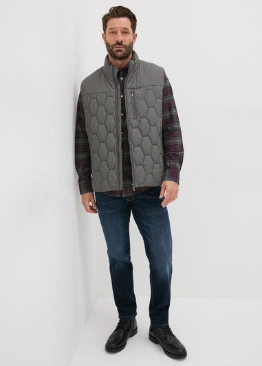 Lincoln Plum Check Shirt