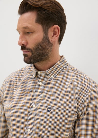 Lincoln Ochre Check Shirt