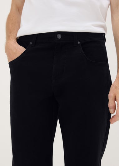 Lincoln Black Cord Trousers