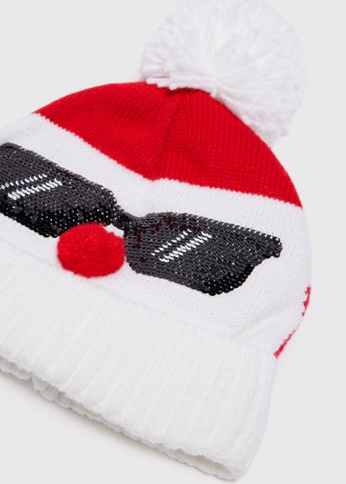 Kids Santa Christmas Beanie (3-10yrs)