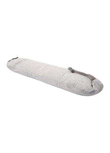 Mountain Warehouse Grey Microbead Jersey Travel Pillow