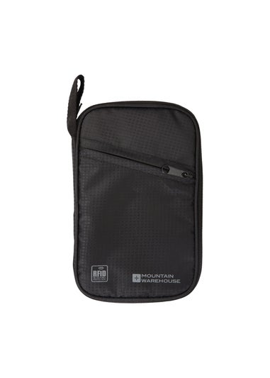 Mountain Warehouse Black RFID Blocking Document Wallet