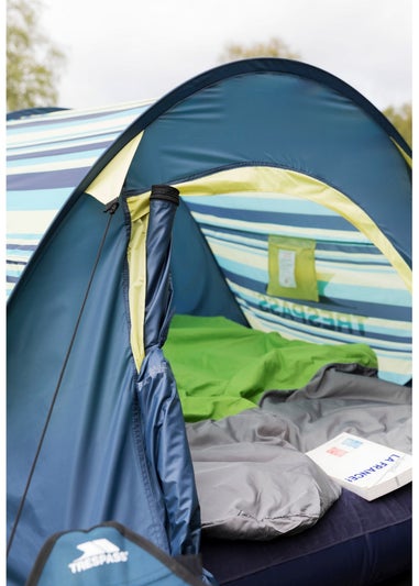 Trespass Soft Green Swift 2 Patterned Pop-Up Tent