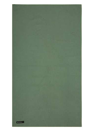 Mountain Warehouse Khaki Giant Ribbed Towel