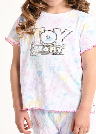 Toy Story Kids White Pyjama Set (4-8 yrs)