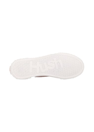 Hush Puppies Pink Brooke Canvas Trainer
