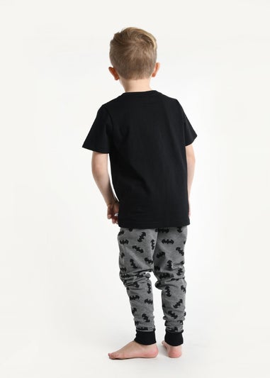 DC Comics Boys Black Batman Pyjama Set (4-8 yrs)