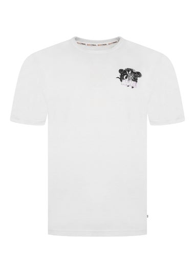 Marvel Mens White Venom T-Shirt