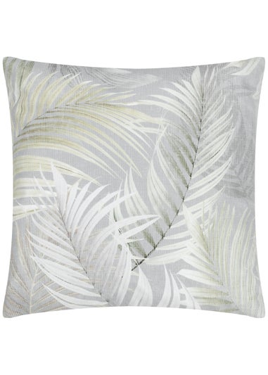 Evans Lichfield Green Palma Filled Outdoor Cushions (43cm x 43cm x 8cm)