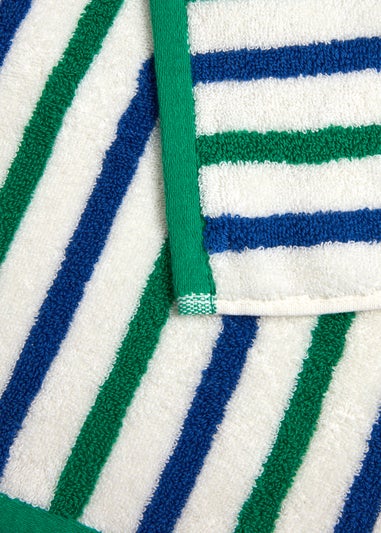 Green Stripe Towel