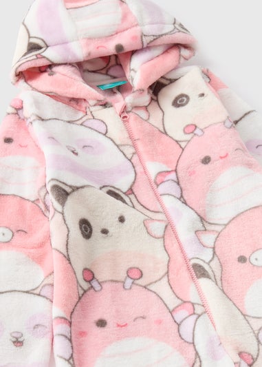 Squishmallow Kids Pink Onesie (5-13yrs)