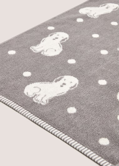 Grey Connie Cockapoo Towels