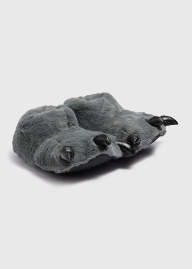 Grey Claw Novelty Slippers