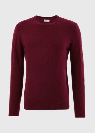 Red Soft Touch Crew Neck Jumper