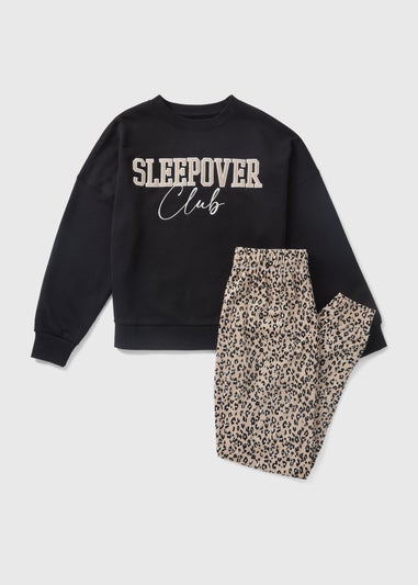 Black Sleepover Club Loungewear Set