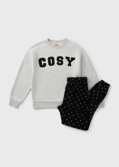 Grey Cosy Loungewear Set