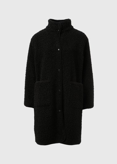 Black Long Borg Coat