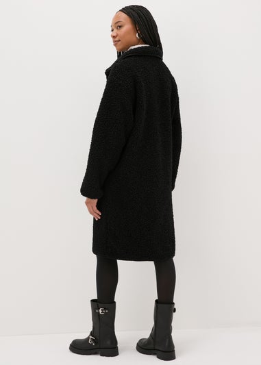 Black Long Borg Coat