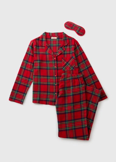 Red Check Pyjama Set