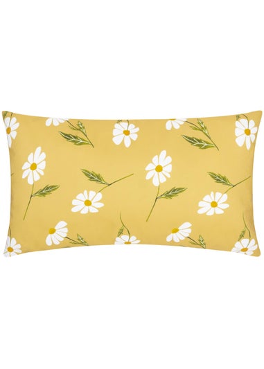 Wylder Nature Daisies Filled Outdoor Cushion (43cm x 43cm x 8cm)