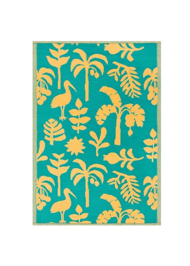 furn. Yellow Marula Outdoor 100% Recycled Rug (120 x 180cm)