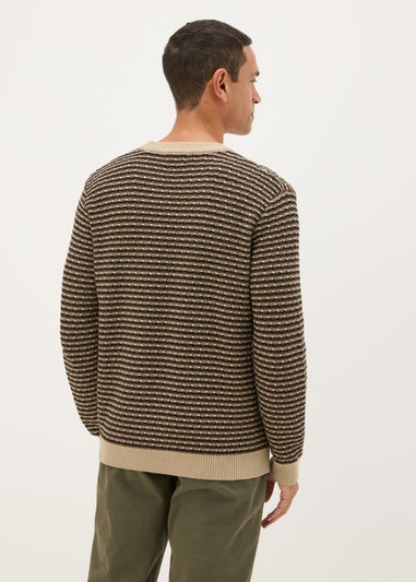 Stone Rack Stitch Jumper