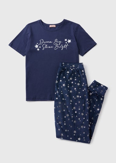 Navy Dream Big Pyjama Set