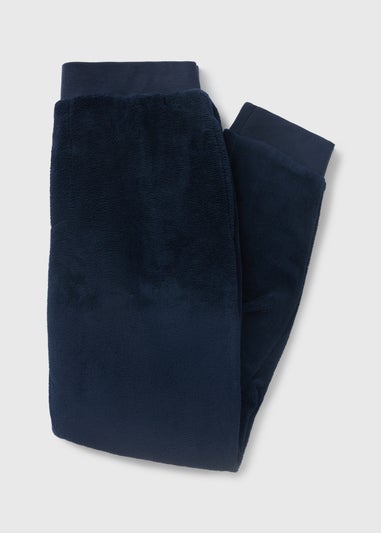 Navy Fleece Pyjama Bottoms