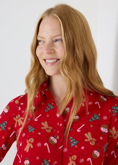 Red Christmas Gingerbread Shirt