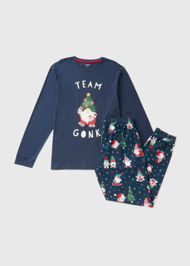 Navy Family Gonks Pyjama Set