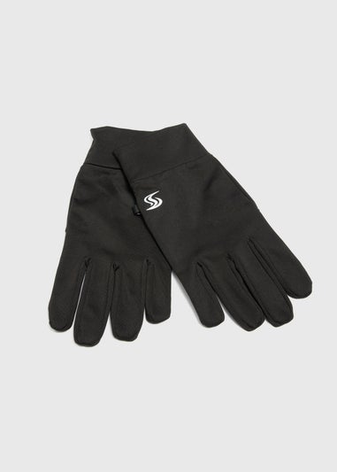 Souluxe Black Running Gloves