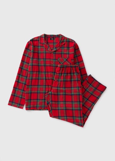 Red Check Family Pyjama Set