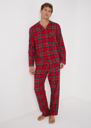 Red Check Family Pyjama Set