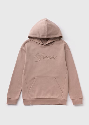 Boys Beige Future Hoodie (7-15yrs)