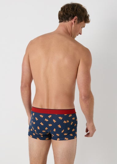 2 Pack Red Gingerbread Boxers