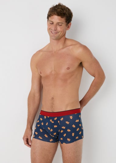 2 Pack Red Gingerbread Boxers