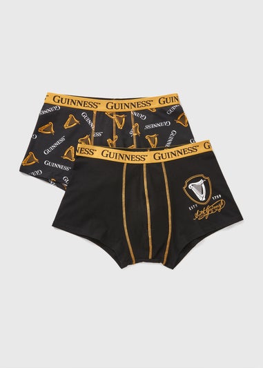 2 Pack Guinness Black Boxers