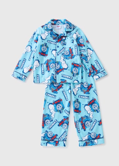 Thomas The Tank Kids Blue Top & Bottom Pyjama Set (1-7yrs)