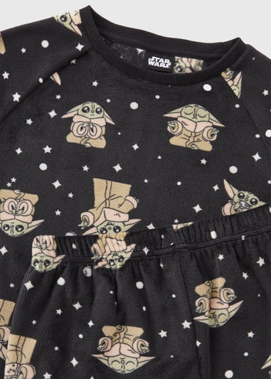 Star Wars Black Kids Grogu Pyjama Set (4-13yrs)