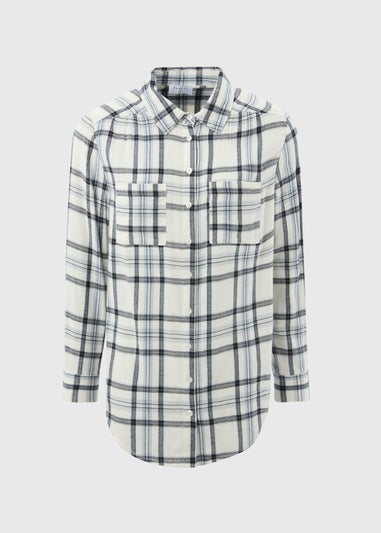 Cream Check Shirt