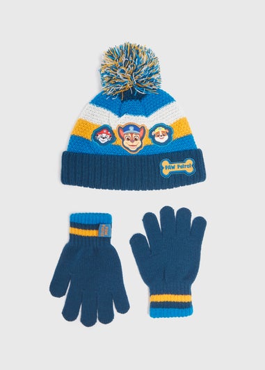 2 Piece Paw Patrol Kids Hat & Scarf Set (12mths-6yrs)