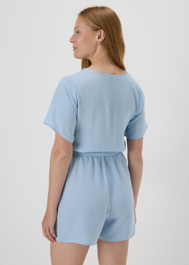 Blue Airflow Playsuit