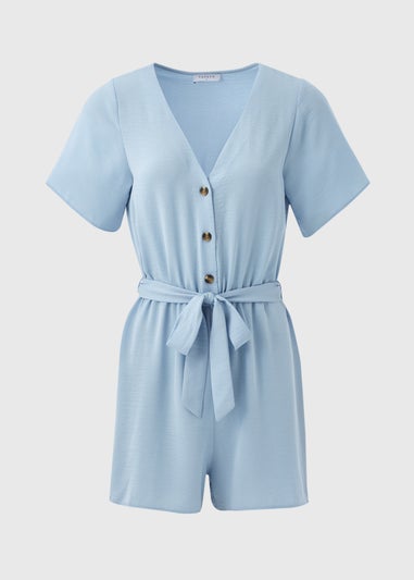 Blue Airflow Playsuit