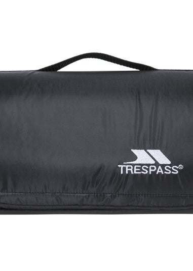 Trespass Navy/White Throw Folded Waterproof Blanket